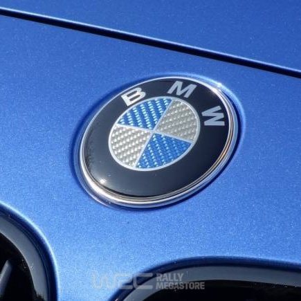 EMBLEME LOGO DE CALANDRE CARBONE BMW